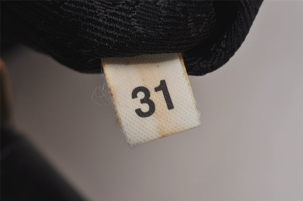 Authentic PRADA Nylon Tessuto Leather Shoulder Hand Bag Purse Black 9644I