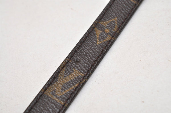 Authentic Louis Vuitton Monogram Shoulder Strap 46.5" LV 9644J