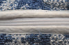 Authentic Christian Dior Trotter No.2 Hand Bag Purse Pile Blue White 9646I