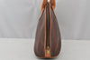 Authentic ETRO Vintage Shoulder Hand Bag Purse PVC Leather Brown Junk 9647I