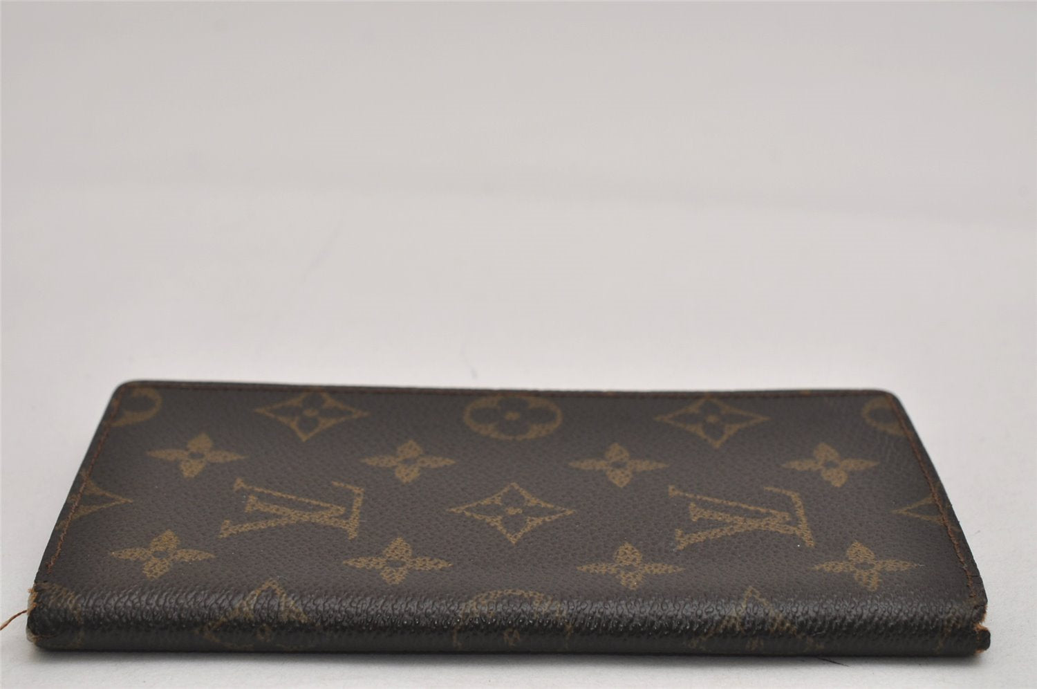 Authentic Louis Vuitton Monogram Agenda Poche Planner Cover R20503 LV 9647J