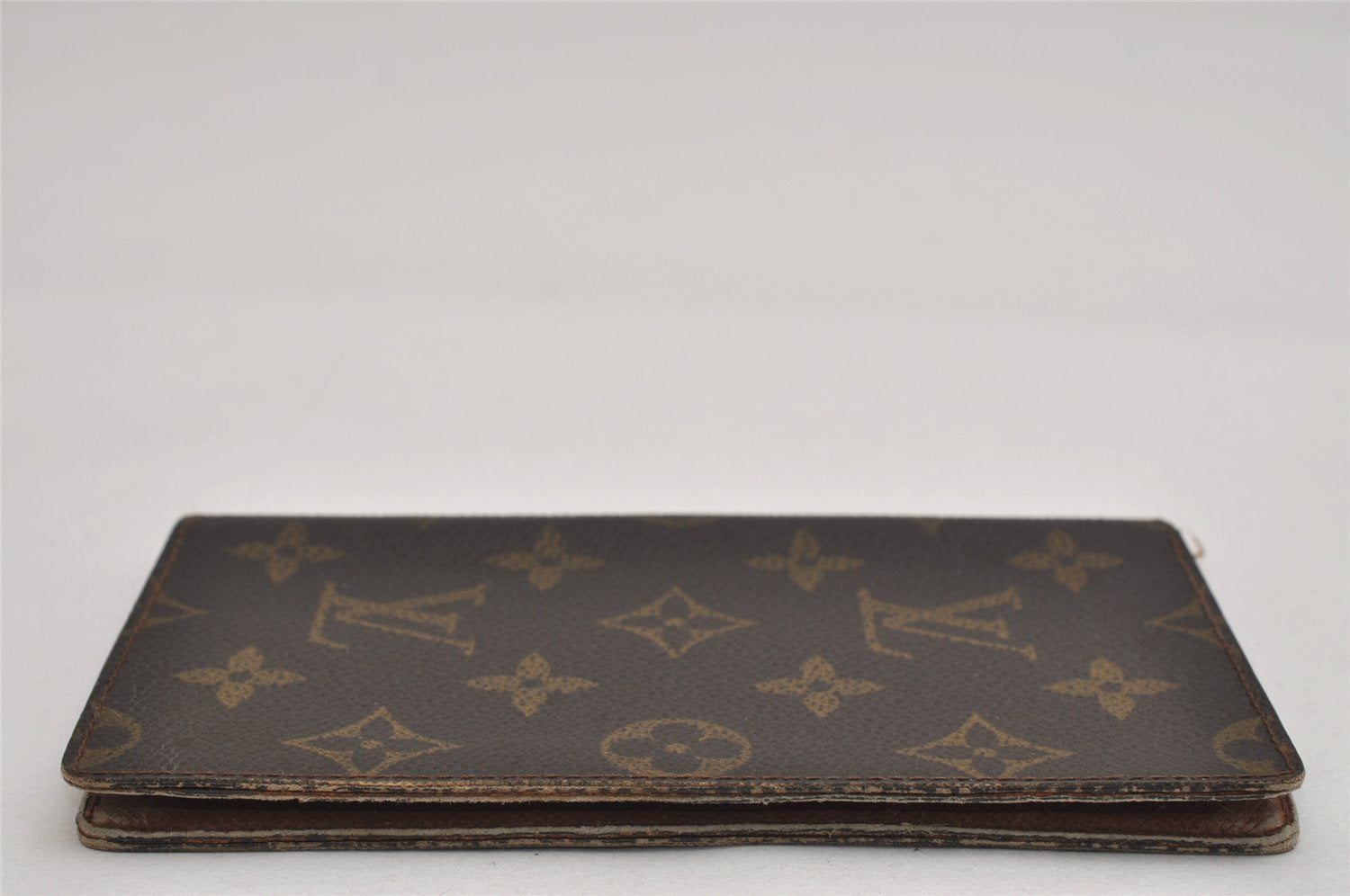Authentic Louis Vuitton Monogram Agenda Poche Planner Cover R20503 LV 9647J