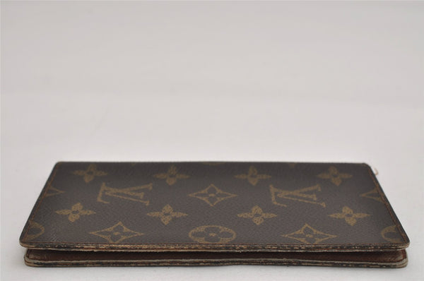 Authentic Louis Vuitton Monogram Agenda Poche Planner Cover R20503 LV 9647J