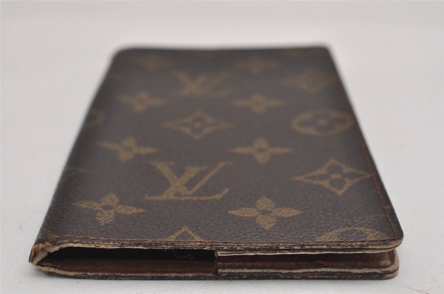 Authentic Louis Vuitton Monogram Agenda Poche Planner Cover R20503 LV 9647J