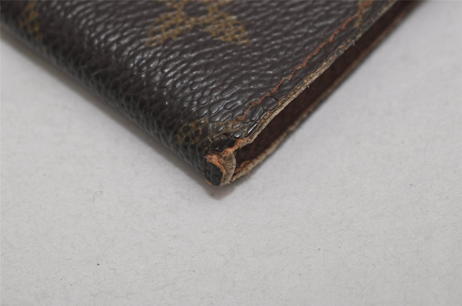 Authentic Louis Vuitton Monogram Agenda Poche Planner Cover R20503 LV 9647J