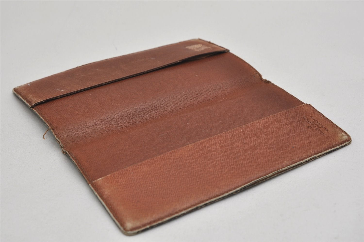 Authentic Louis Vuitton Monogram Agenda Poche Planner Cover R20503 LV 9647J