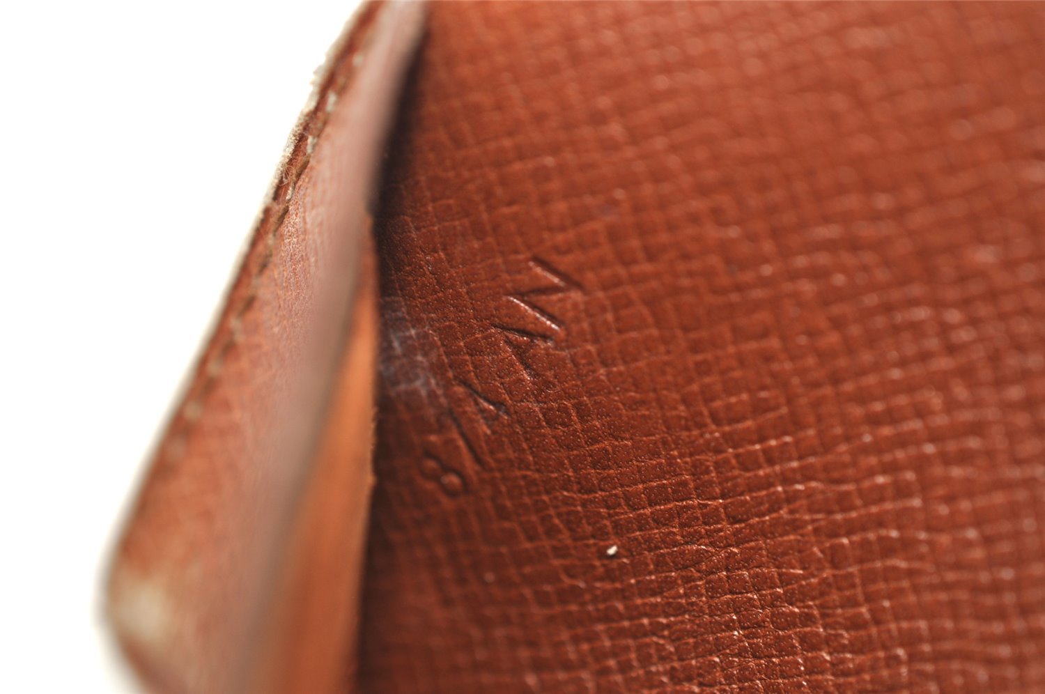 Authentic Louis Vuitton Monogram Agenda Poche Planner Cover R20503 LV 9647J