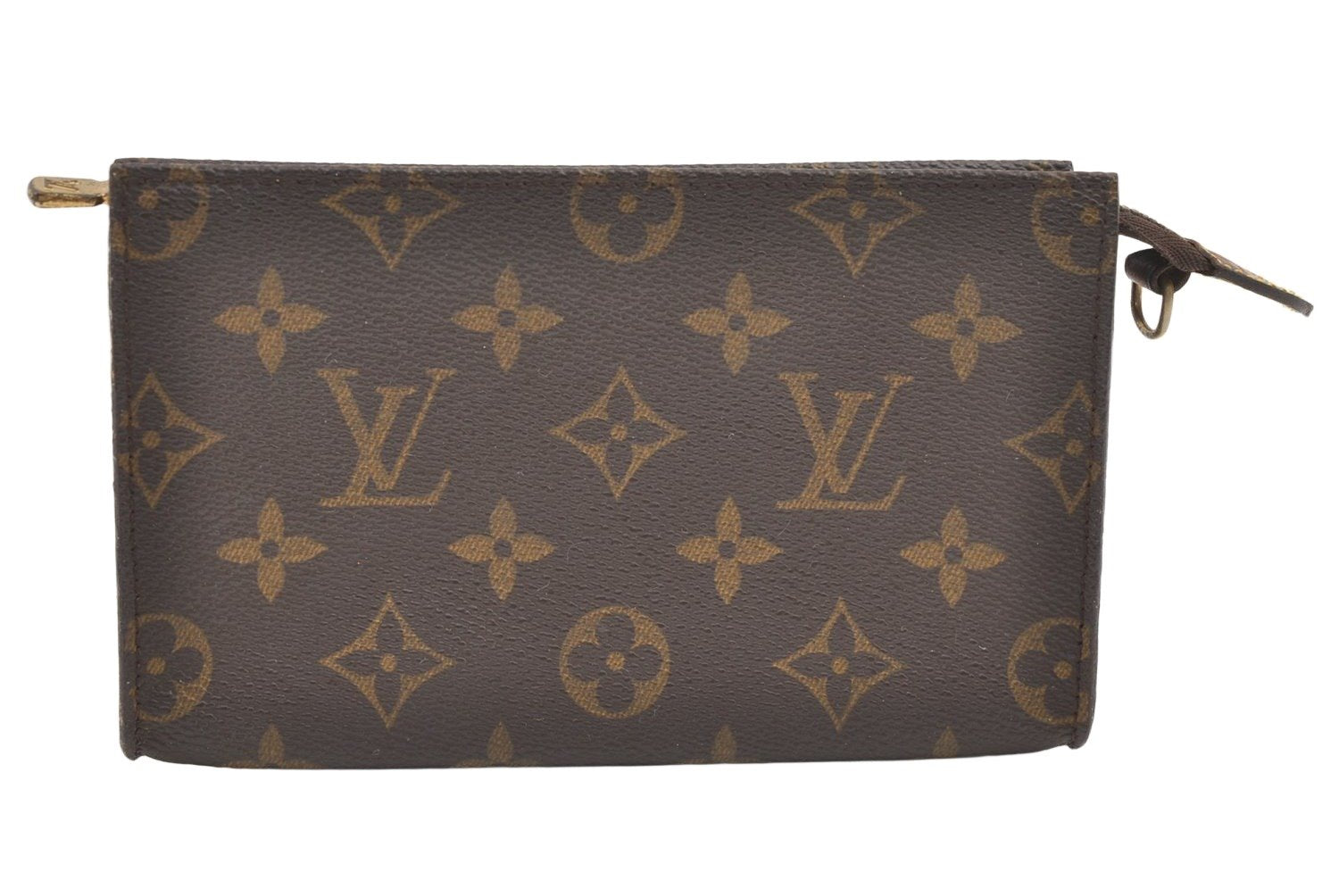 Authentic Louis Vuitton Monogram Pouch For Bucket PM LV 9648J