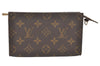 Authentic Louis Vuitton Monogram Pouch For Bucket PM LV 9648J