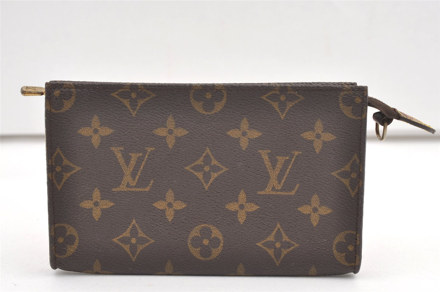 Authentic Louis Vuitton Monogram Pouch For Bucket PM LV 9648J