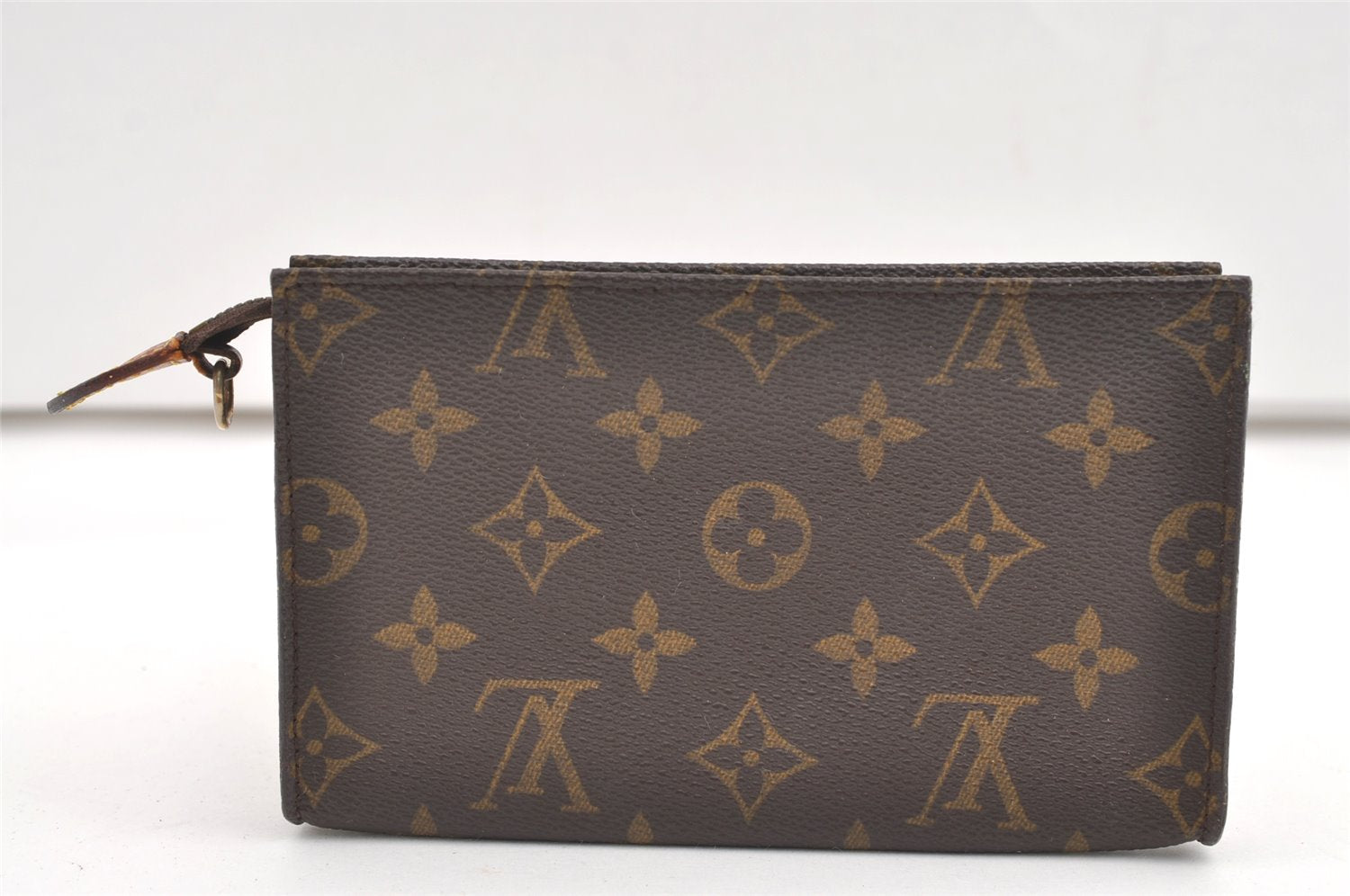 Authentic Louis Vuitton Monogram Pouch For Bucket PM LV 9648J