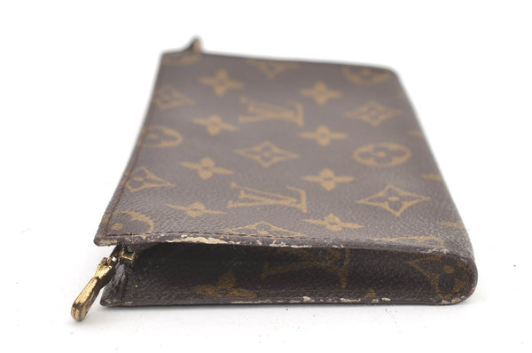Authentic Louis Vuitton Monogram Pouch For Bucket PM LV 9648J
