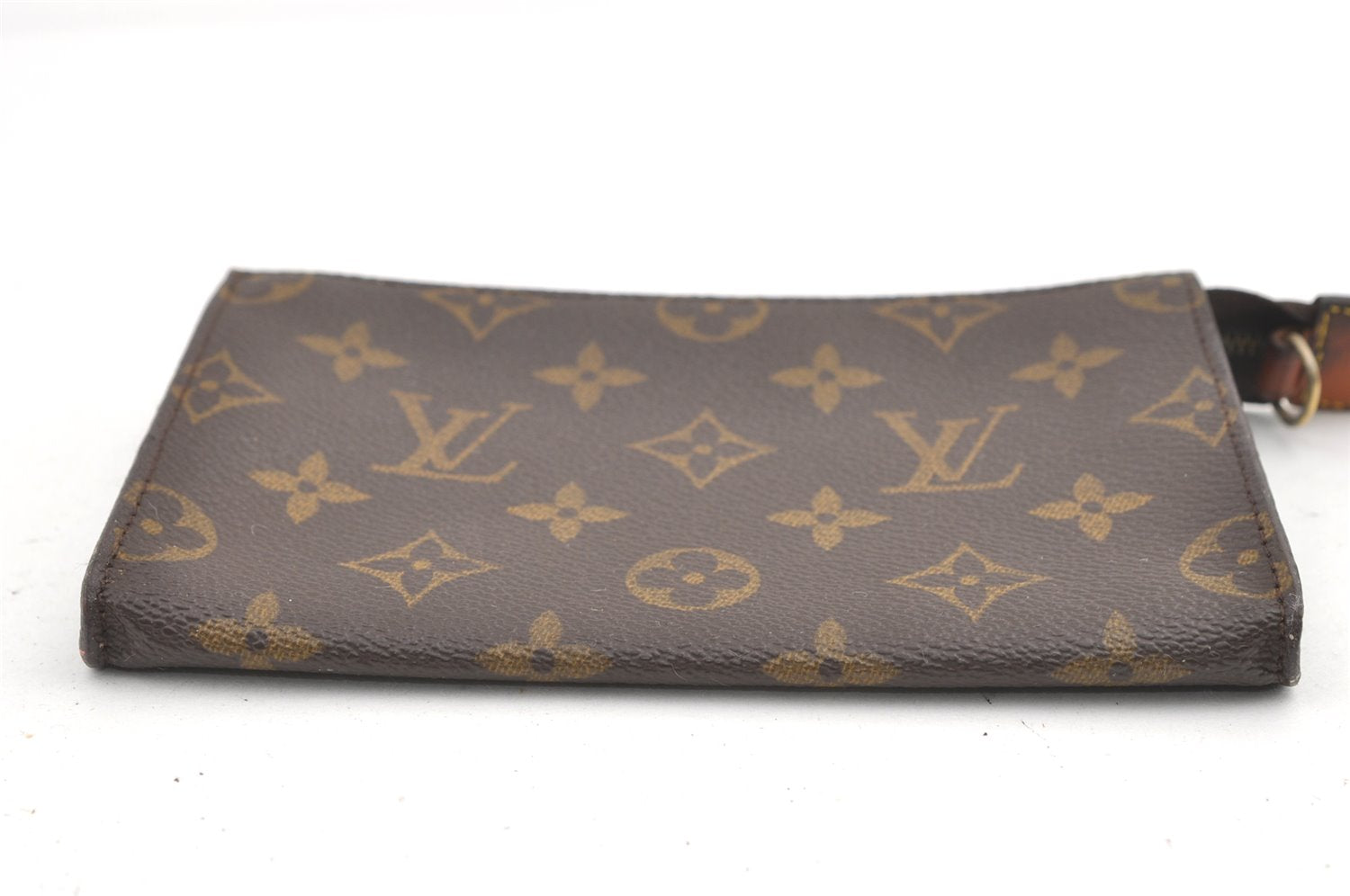 Authentic Louis Vuitton Monogram Pouch For Bucket PM LV 9648J