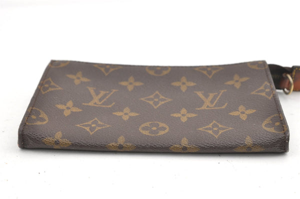 Authentic Louis Vuitton Monogram Pouch For Bucket PM LV 9648J