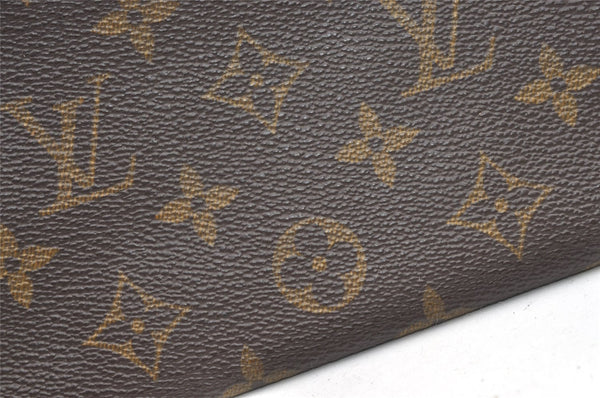 Authentic Louis Vuitton Monogram Pouch For Bucket PM LV 9648J