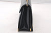 Authentic Christian Dior Vintage Shoulder Bag Purse Leather Black CD 9649I