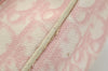 Authentic Christian Dior Trotter Romantic Hand Bag Purse PVC Leather Pink 9650I