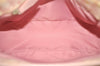 Authentic Christian Dior Trotter Romantic Hand Bag Purse PVC Leather Pink 9650I
