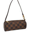 Authentic Louis Vuitton Damier Papillon Pouch Purse LV  9651I