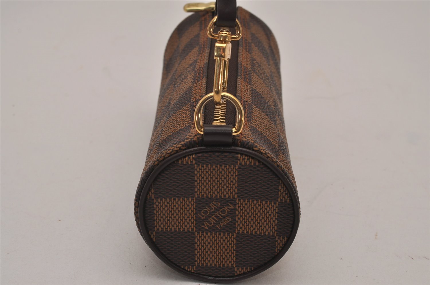 Authentic Louis Vuitton Damier Papillon Pouch Purse LV  9651I