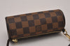 Authentic Louis Vuitton Damier Papillon Pouch Purse LV  9651I
