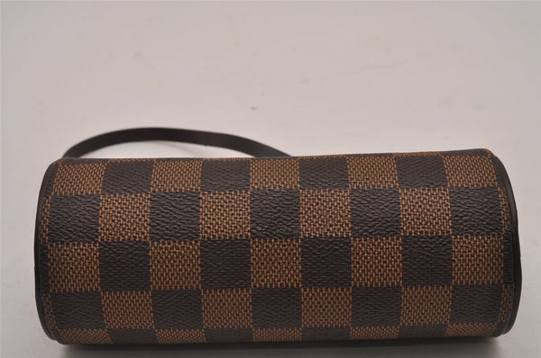 Authentic Louis Vuitton Damier Papillon Pouch Purse LV  9651I