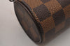 Authentic Louis Vuitton Damier Papillon Pouch Purse LV  9651I