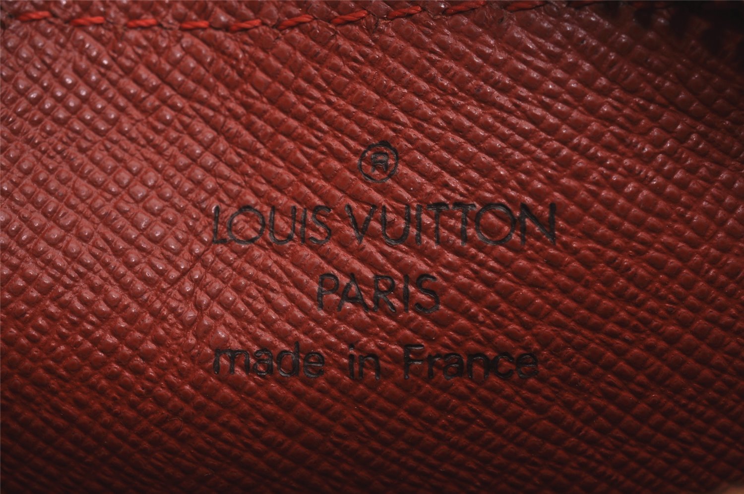 Authentic Louis Vuitton Damier Papillon Pouch Purse LV  9651I