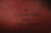 Authentic Louis Vuitton Damier Papillon Pouch Purse LV  9651I