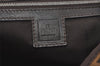 Authentic FENDI Zucca Vintage Shoulder Tote Bag Purse Canvas Leather Brown 9652I