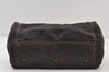 Authentic Chloe Vintage Paddington Leather Shoulder Hand Bag Brown 9653I