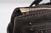 Authentic Chloe Vintage Paddington Leather Shoulder Hand Bag Brown 9653I