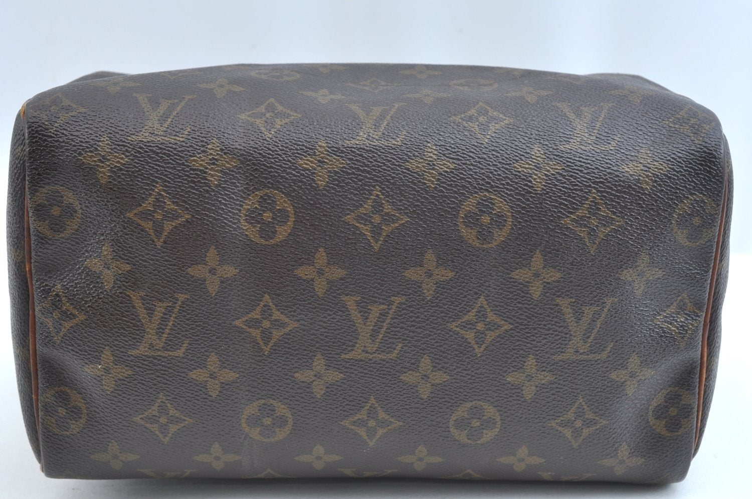 Authentic Louis Vuitton Monogram Speedy 25 Boston Hand Bag M41528 LV 9654J