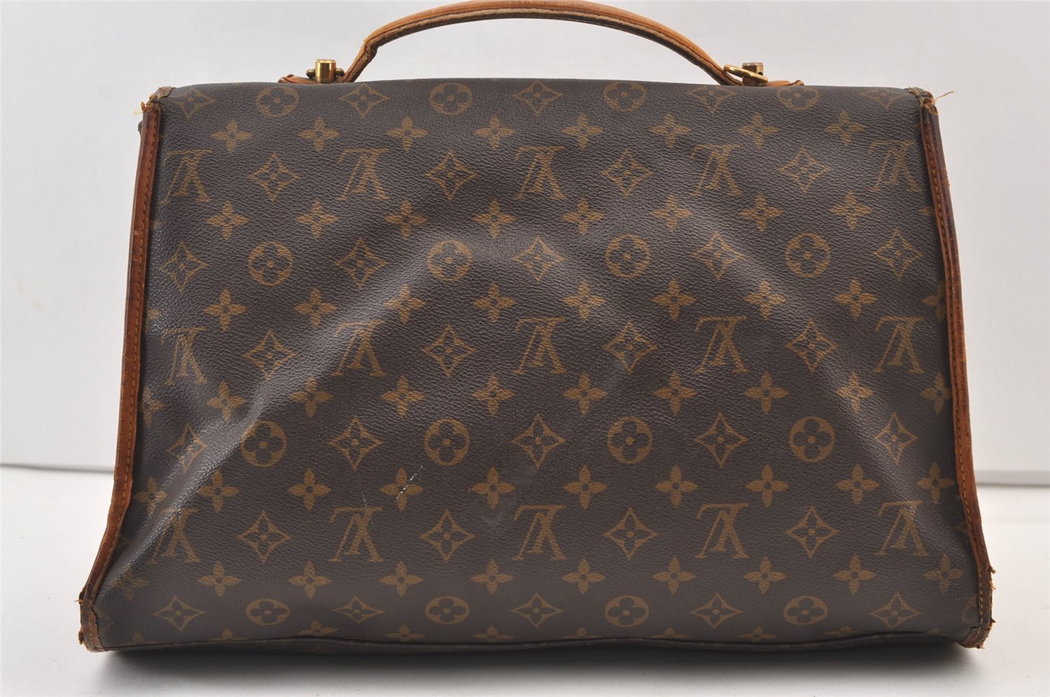 Authentic Louis Vuitton Monogram Beverly 41 M51121 2Way Shoulder Hand Bag 9655J