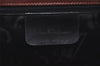 Authentic Salvatore Ferragamo Vara Ribbon Leather 2Way Hand Bag Brown SF 9656I