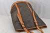 Authentic Louis Vuitton Monogram Bucket GM Shoulder Bag Old Model LV Junk 9657J