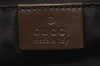 Authentic GUCCI Sherry Line Tote Bag GG Canvas Leather 31243 Beige 9658I