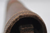 Authentic GUCCI Web Sherry Line Chain Shoulder Cross Bag Leather Brown 9659I