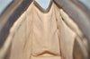 Authentic GUCCI Web Sherry Line Clutch Hand Bag Purse GG PVC Leather Brown 9661I