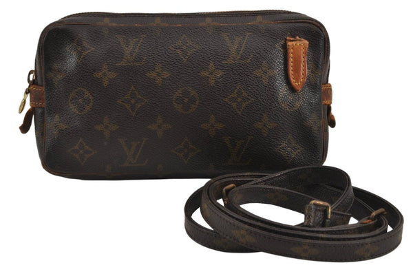 Auth Louis Vuitton Monogram Marly Bandouliere Shoulder Bag M51828 LV Junk 9661J