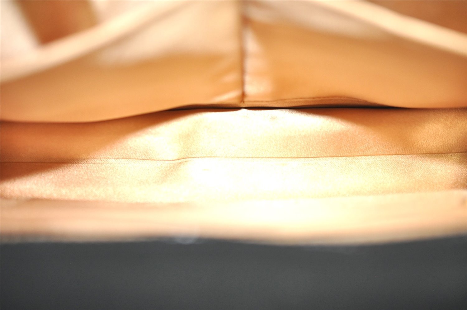 Authentic GUCCI Chain Shoulder Cross Bag Purse Cotton Leather Black 9662I