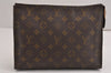 Auth Louis Vuitton Monogram Poche Toilette 26 Cosmetics Pouch Old Model LV 9662J