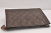 Auth Louis Vuitton Monogram Poche Toilette 26 Cosmetics Pouch Old Model LV 9662J