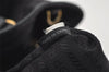 Authentic PRADA Nylon Tessuto Leather 2Way Hand Tote Bag Purse Black 9663I