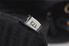 Authentic PRADA Nylon Tessuto Leather 2Way Hand Tote Bag Purse Black 9663I