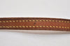 Authentic Louis Vuitton Leather Shoulder Strap Beige 48.8" LV 9664J