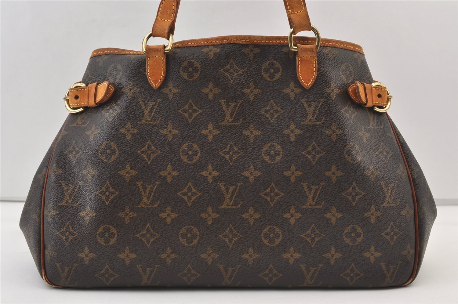 Auth Louis Vuitton Monogram Batignolles Horizontal Tote Bag M51154 Junk 9665J