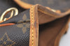 Auth Louis Vuitton Monogram Batignolles Horizontal Tote Bag M51154 Junk 9665J