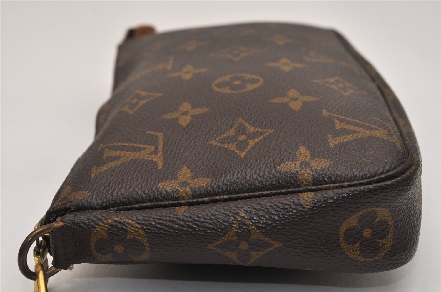 Authentic Louis Vuitton Monogram Pochette Accessoires Pouch M51980 LV Junk 9666J