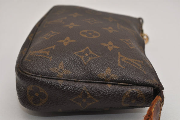 Authentic Louis Vuitton Monogram Pochette Accessoires Pouch M51980 LV Junk 9666J